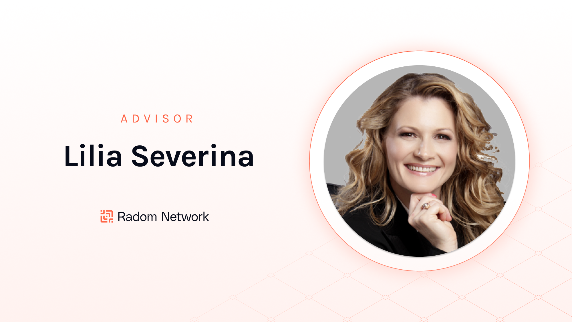 Lilia Severina Joins Radom's Advisory Board